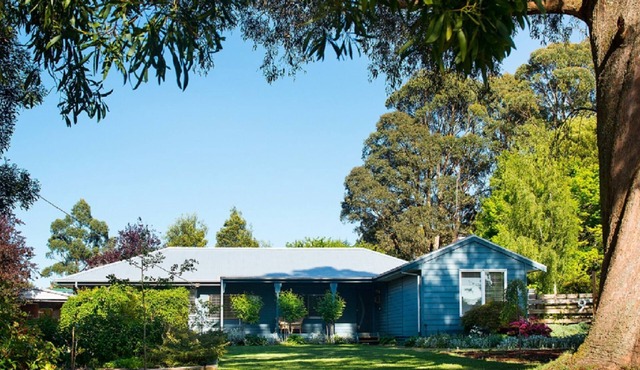 Verdant forests, gardens, open fires and a spa bath beckon in central Trentham.