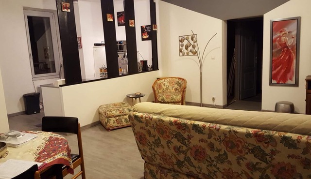 Very beautiful F2 of about 50m² 300m from the thermal baths