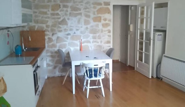 Very charming 1 bed room in heart of paris with balcony