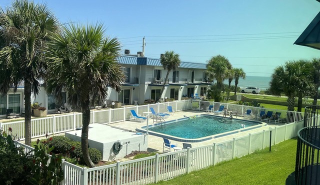 Very comfortable home with pool & ocean view; <1 minute walk to beach!