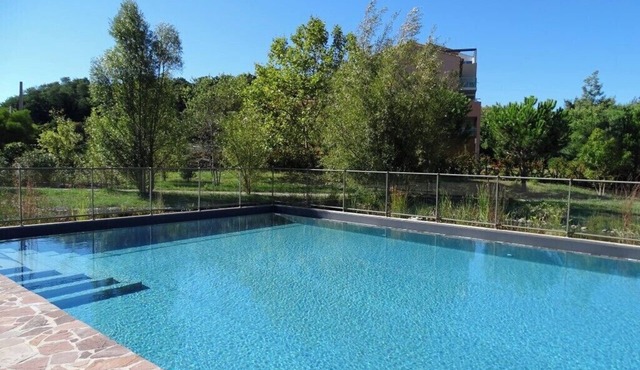 Very nice apartment 75m² with swimming pool, beach 200m away, 4-6 people