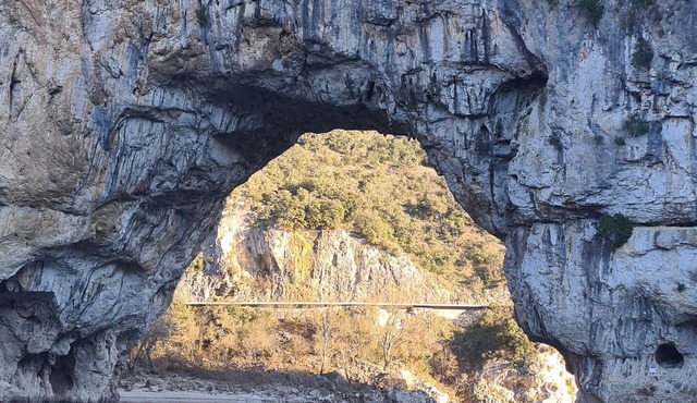 VERY NICE GITE CLASS 3 * CLIM FOR 6 PEOPLE CENTER VALLON PONT D'ARC