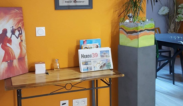 Very nice new apartment on the ground floor with terrace, tastefully decorated.