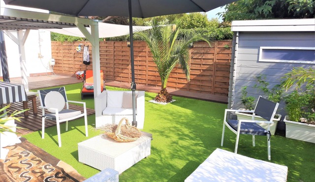 Very nice villa 12p (6 bedrooms/6 bathrooms) seaside wifi air conditioning terrace garden