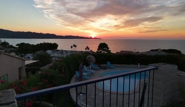 Very pretty Villa near the sea with swimming pool in st florent in haute corse