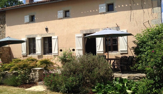 Very private, 5 bedroomed, detached farmhouse with own pool, peaceful location.