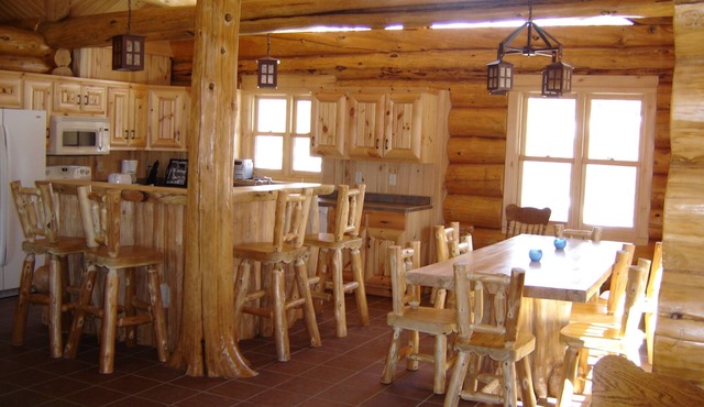 Very Private log lodge on Minnesota’s clearest lake inc. Kayak rowboat & canoe