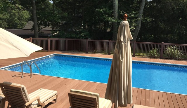 Very Private property between two ponds