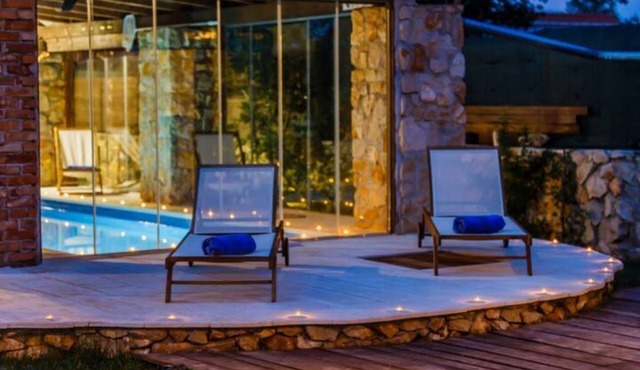 Very private Villa with indoor pooll close to Split and Trogir.