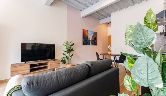 VH | Comfy loft | rooftop and wifi en Roma Nte | 304
