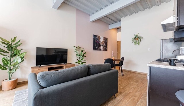 VH | Loft ejecutivo Roma Nte | wifi and rooftop |300