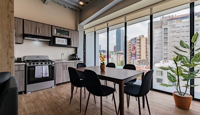 VH Roma Nte | Depa Industrial+RooftopandBalcón | 315