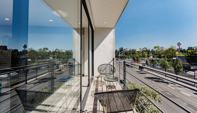 VH | Spacious apt Roma Sur + balcón and wifi | 221
