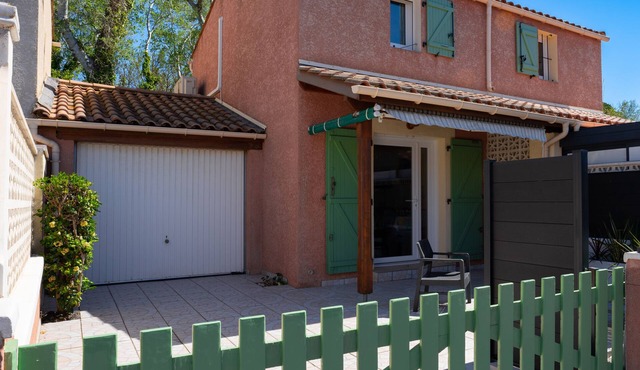 Vias-plage - Maison climatisée à 450m de la mer