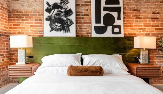 Vibrant Depot Town Loft