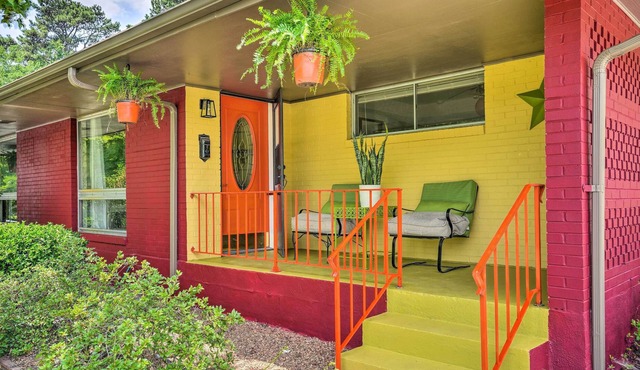 Vibrant, Pet-Friendly Apt w/ Fire Pit & Yard!