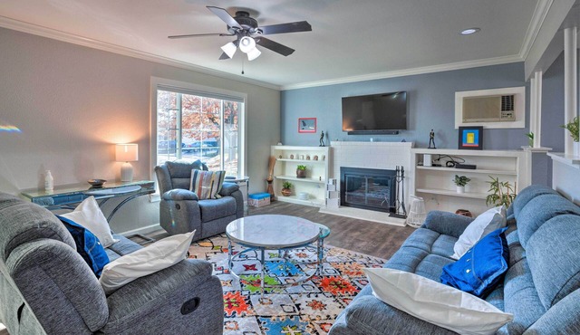 Vibrant Sacramento Home w/ Yard & Patio!