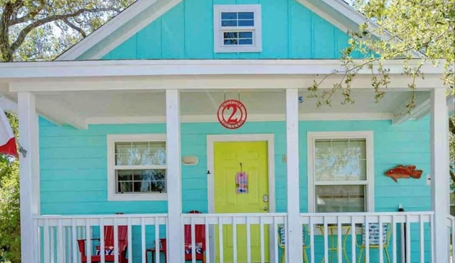 Vibrant Spot! Kids Luv Queen Bunkbed, Pool, Dog OK