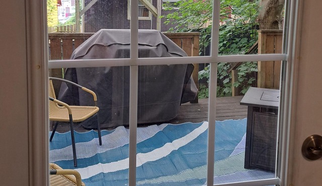 Vibrant yellow Jelly Bean Row House in the heart of downtown St. John's. Pets ok