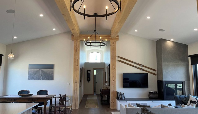 Victor Get Away, Timber frame house on 4.2 acres between Victor & Driggs