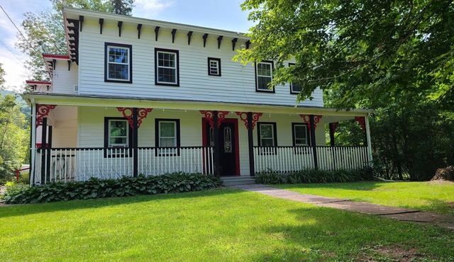 Victorian Catskill House w/Game Room, Fire Pit, and Strong Wi-Fi