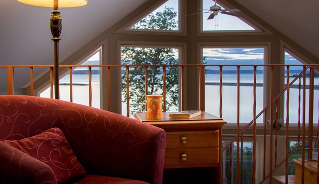 Victorian ocean front cottage on the shores of the highest tides in the world.