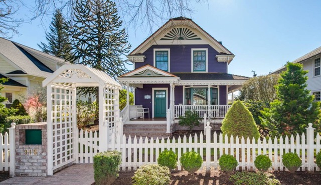Victorian on Front Street with a Turret, formerly the Purple House!