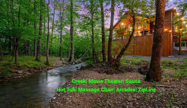 View! Movie Theater/Creek/Sauna/Pinball/Arcades