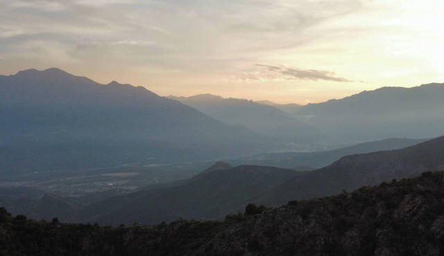 View of the mountains