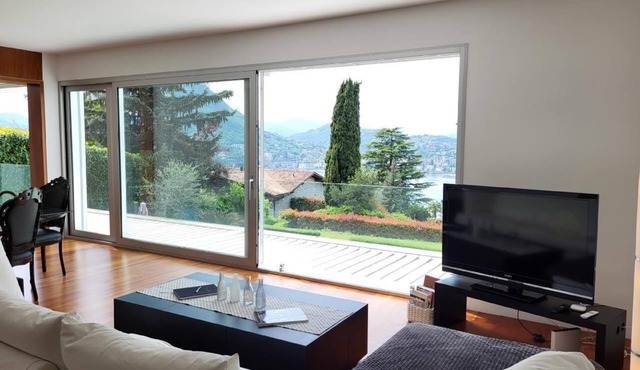 View of the Bay of Lugano