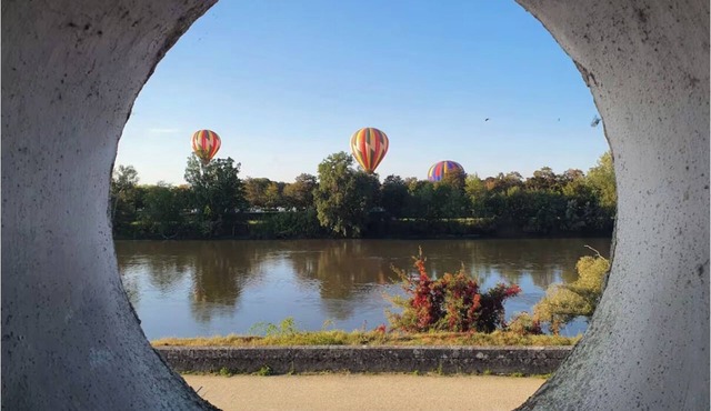 View on the river