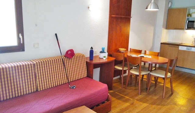 View ski slopes, fitness, swimming pool, terrace, tv, ski locker, 34m², Barèges/La Mongie