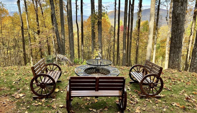 Views - Updated Cabin on Walnut Mountain- Pet Friendly