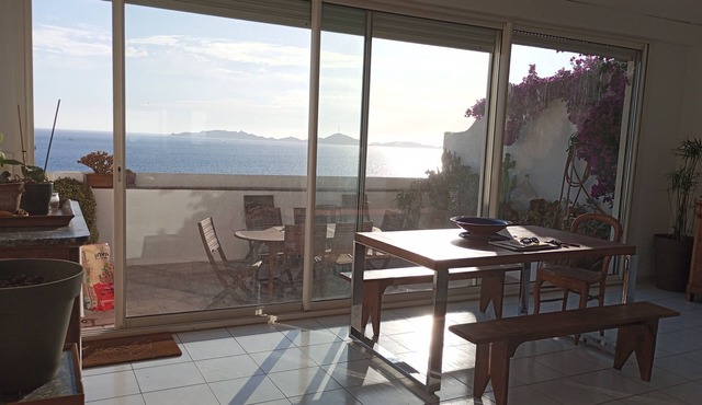 Viila Gyptis : Maison Avec vue Imprenable sur la mer à 2 pas de la Plage