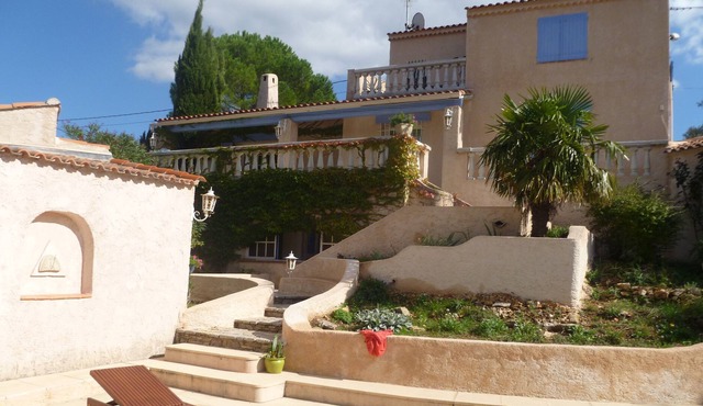 villa village in the countryside