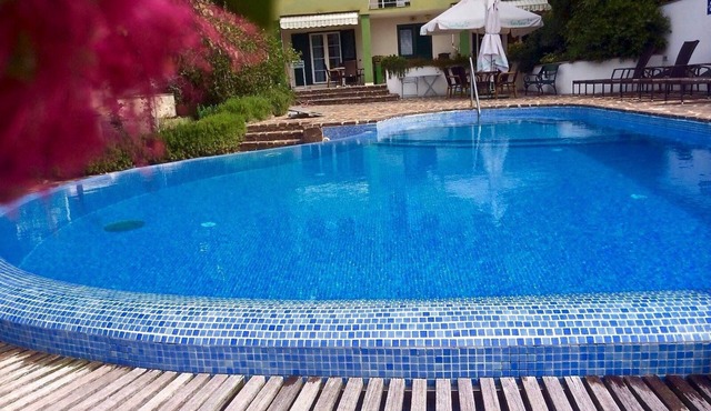 Vila Smirna 4 * with pool - 10 different ap. view, 120 m to the beach