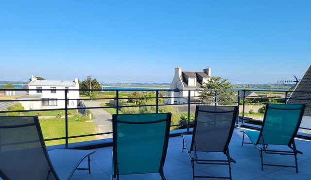 Villa L ESTRAN new sea view 10P 400 m from the sea in PLOUNEOUR BRIGNOGAN PLAGES
