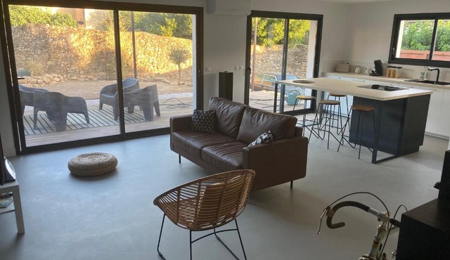 Villa à 7km de la plage