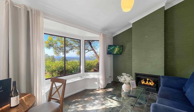 Villa 1 @ Bimbadeen Estate - Romantic split level villa with exceptional views over the vineyards