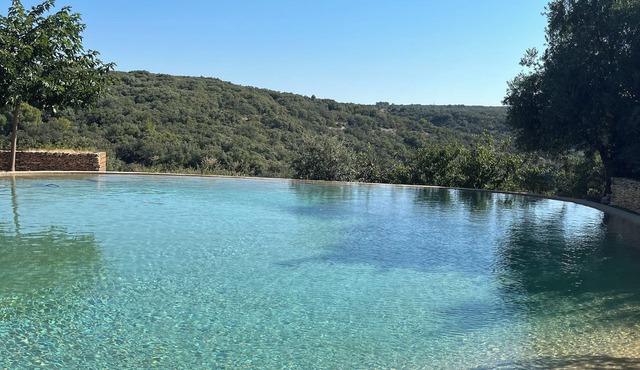 Villa - 10 pax- Uzès - view incredible- swimming pool Lagon - air conditionning