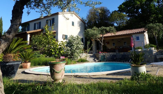 Villa 165m2 with swimming pool 45m2, garden shed, in the countryside, near Cevennes