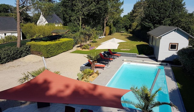 Villa 170 m2, near the Golf de LA BAULE, heated swimming pool, 3 stars