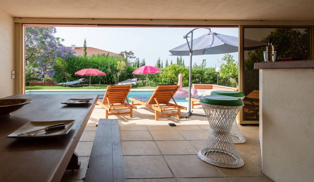 Villa 180° Sea view Pool Parking 9Pax BBQ WIFI AC