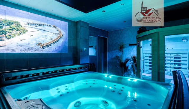 Villa 180m² with private spa, barbecue, table football