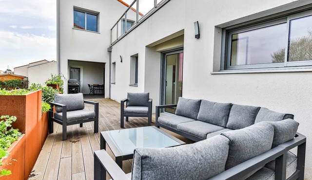 Villa 2 chambres, vue sur les marais, La Chaume, Les Sables d'Olonne