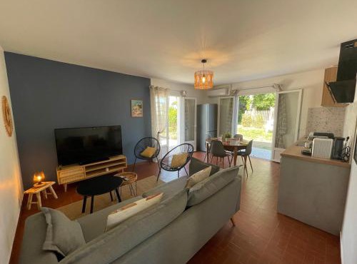 Villa 2 plages avec jacuzzi privée à 600m de la plage