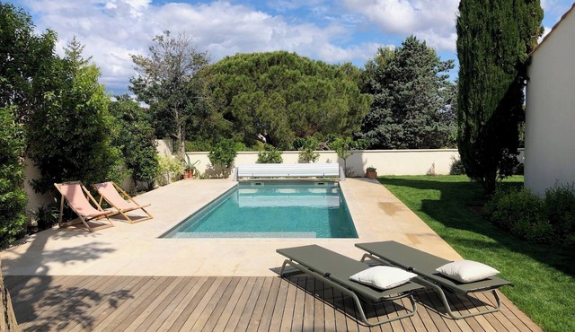 Villa 220m2 pool 5 min from the sea. 10 people, ideal family