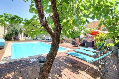 Villa 3 Logements entiers avec piscine parking