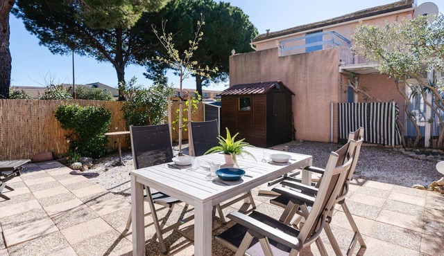 Villa 3-Room 6 Guests, 150m from Grazel Beach, Gruissan