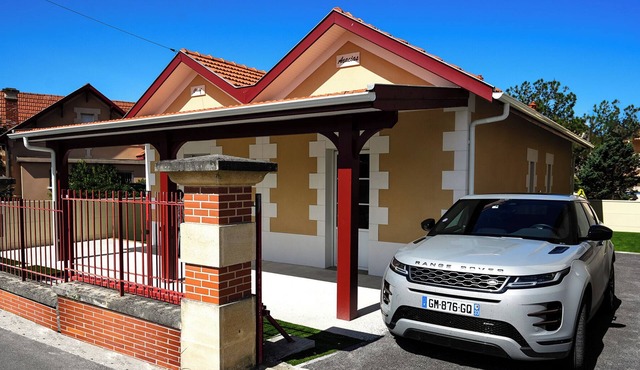 Villa 4 Étoiles Plein Centre Avec Parking à 2 pas de la Plage et des Commerces